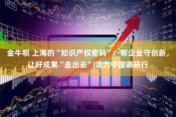 金牛呗 上海的“知识产权密码”：帮企业守创新，让好成果“走出去”|活力中国调研行
