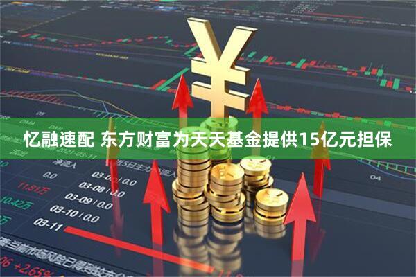 忆融速配 东方财富为天天基金提供15亿元担保
